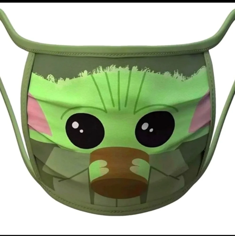Star Wars Mandalorian The child Grogo face mask L